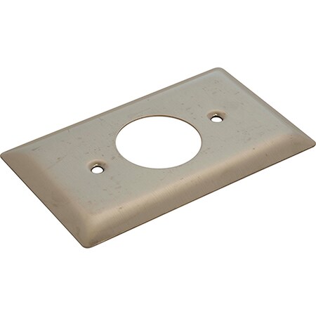 Allpoints Hubbell Ss Gang Plate Single 8009733